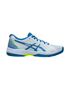 Asics Solution Swift Ff Clay Azul Claro 1042a198-401 Mujer | Ofertas de pádel